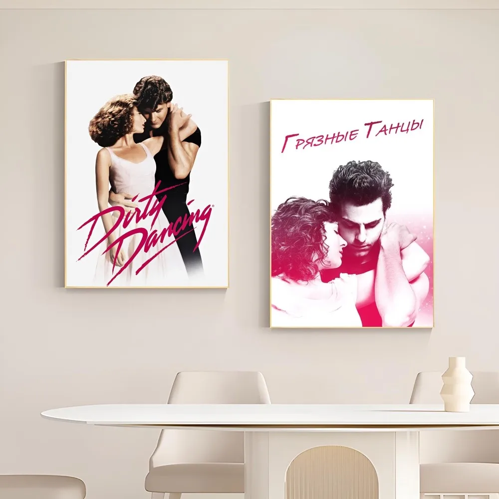 1pc Dirty Dancing Movie Poster Good Quality Prints And Posters Vintage Room Home Bar Cafe Decor Aesthetic Art Wall Painting