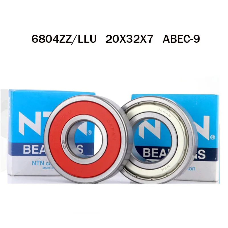 

5PCS JAPAN NTN 100% оригинальные подшипники 6804ZZ 6804LLU ABEC-9 мяч несущий 20X32X7 HIGH SPEED DEEP GROOVE 6804 подшипники