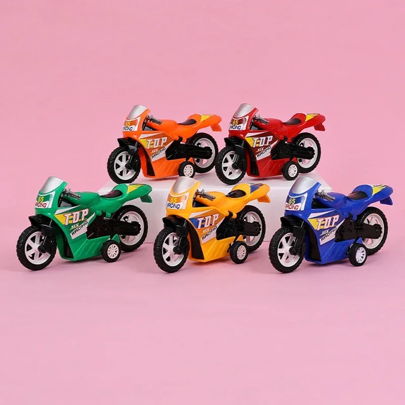 Neue Spaß Kinder Simulation Motorrad Zurückziehen Spielzeug Lustige Jungen Racing Auto Trägheit Spielzeug kinder Puzzle Geburtstag Urlaub Party geschenk