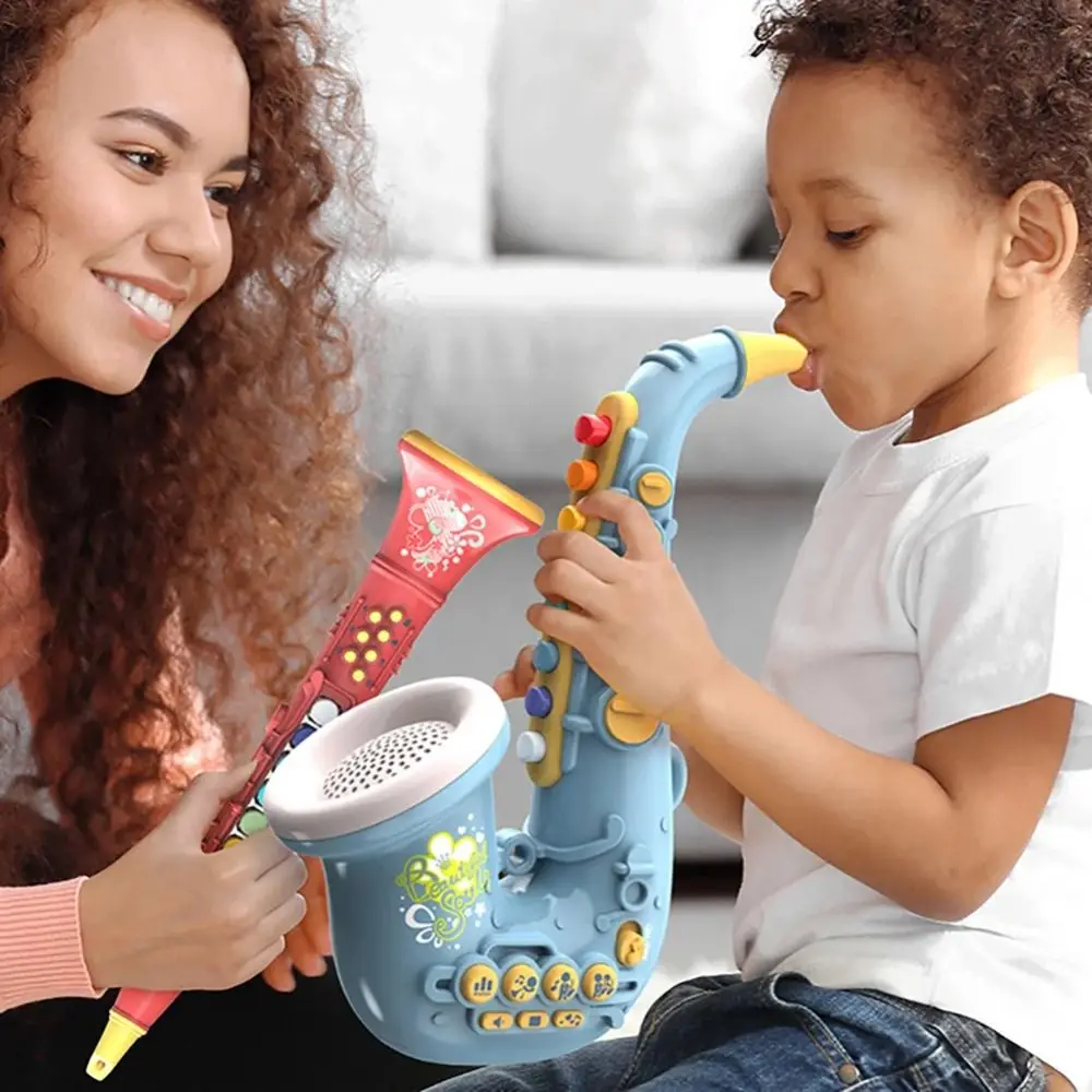 

Intelligent Development Simulation Clarinet Toy Simulation Instruments Kids Instrument Musical Toy Trumpet Saxophone