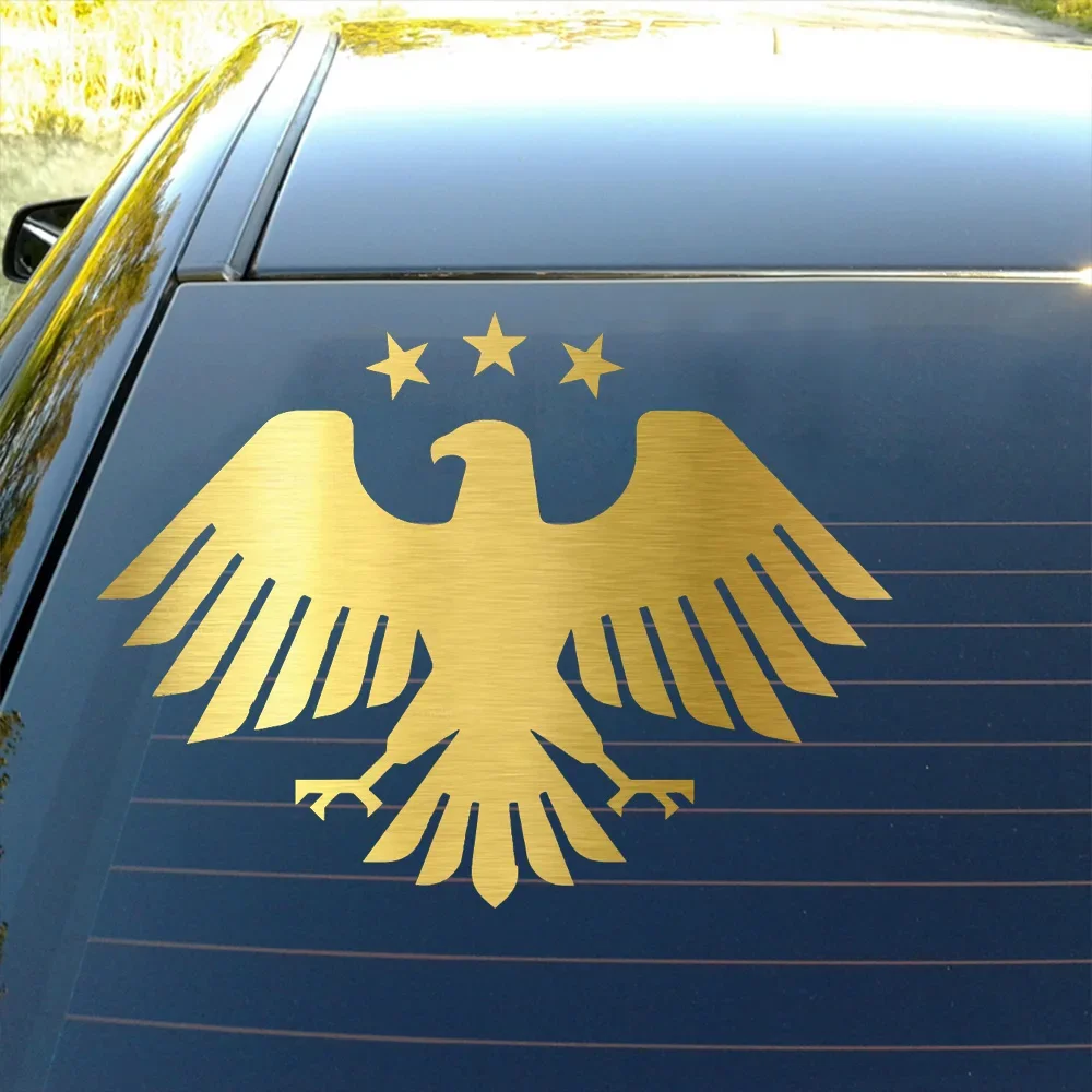 New Syria Eagle Vinyl Car Stickers Waterproof Decals For Bumper Rear Windshield Window Wall Decor