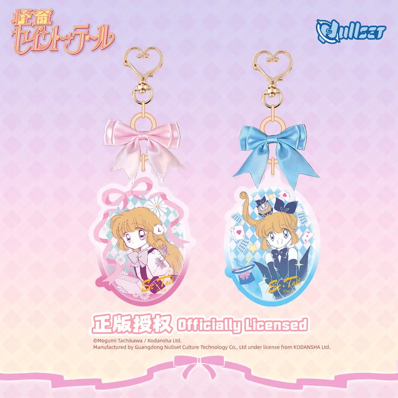 

Подлинные в наличии Nullset Second Edition Kaitou Saint Girl акриловые очаровательные очки Kaitou Hanekawa Meimi кулон подарок на день рождения для девочки