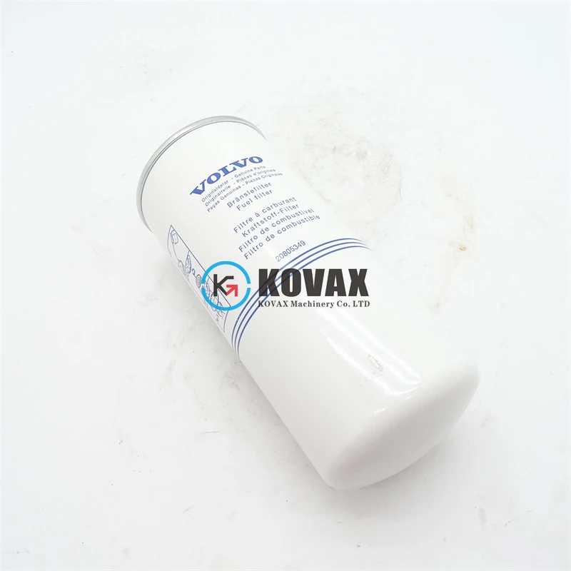 20805349 Diesel filter element For EC140C EC140D EC140E EC160C EC160D EC160E EC170D EC180C EC180D EC180E Engine Excavator Parts