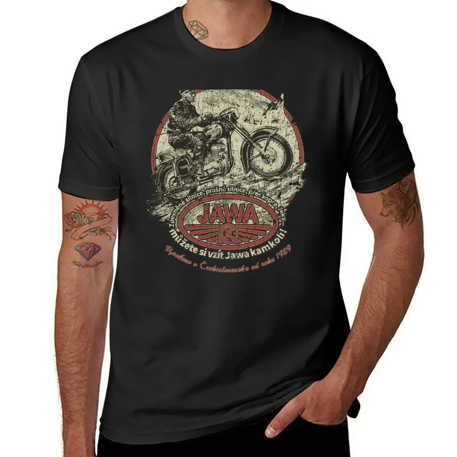 JAWA Motorcycles 1929 T-Shirt sublime blanks mens graphic t-shirts