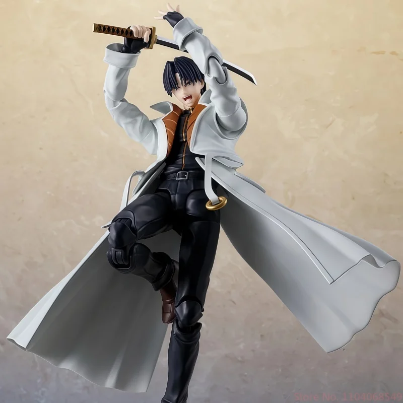 

New Anime Action Figure Hajime Saito And Shinomori Aoshi Collection Model Doll Desktop Decoration Trendy Doll Birthday Gift