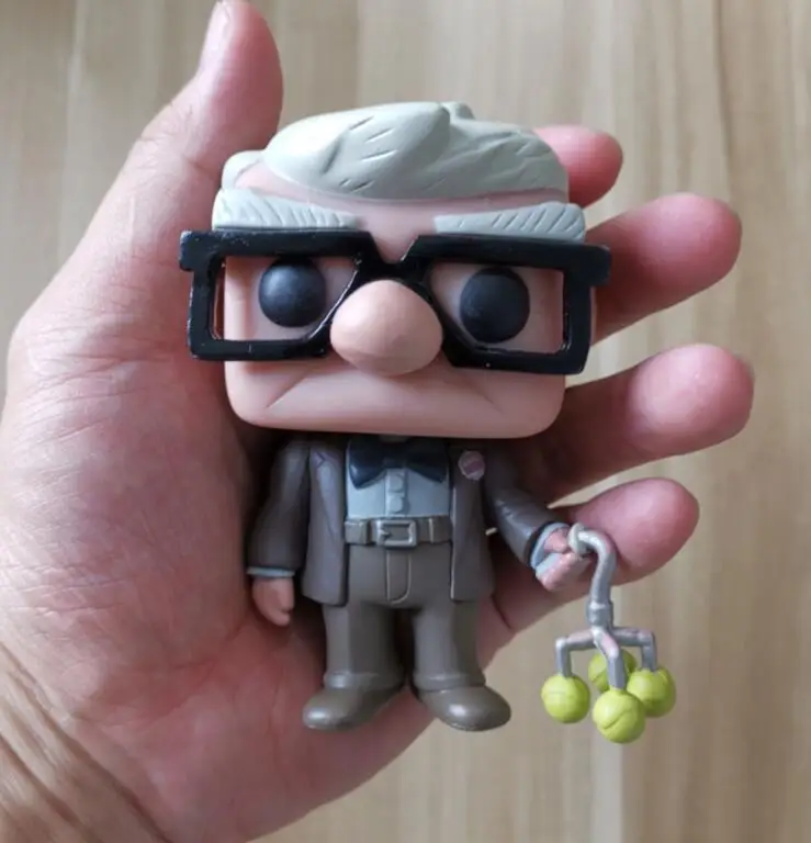 أنيمي فيلم UP Grandfather Carl 59 RUSSELL 60 ألعاب شخصيات دمية الفينيل