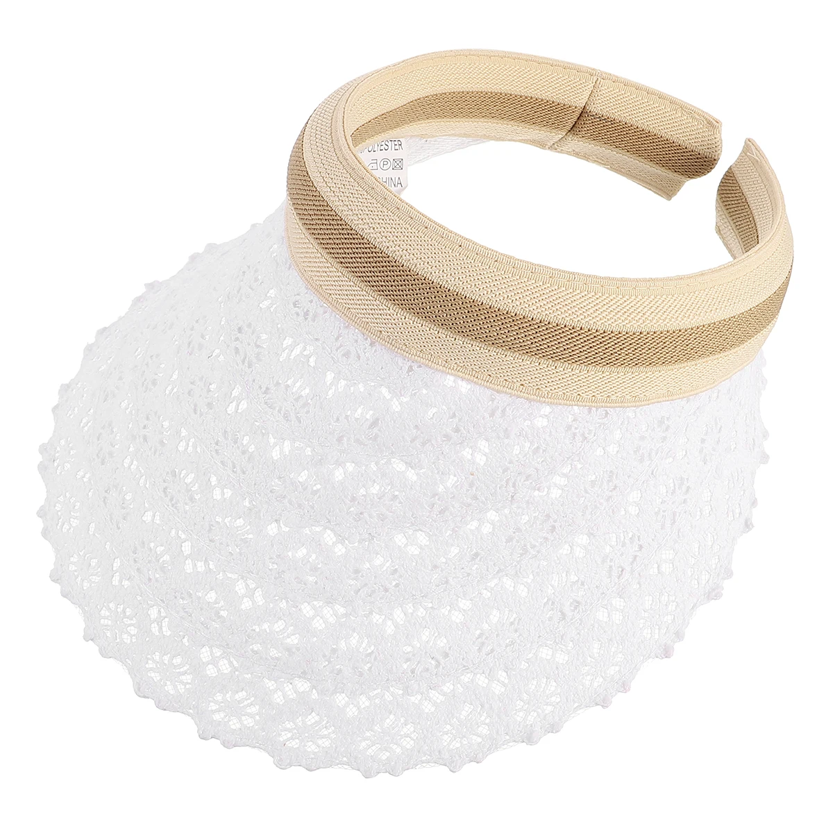

Sunscreen Girl Hat Lace Protection Wide Brim Summer Beach Hats Empty Oversized Bucket Woman Vacation
