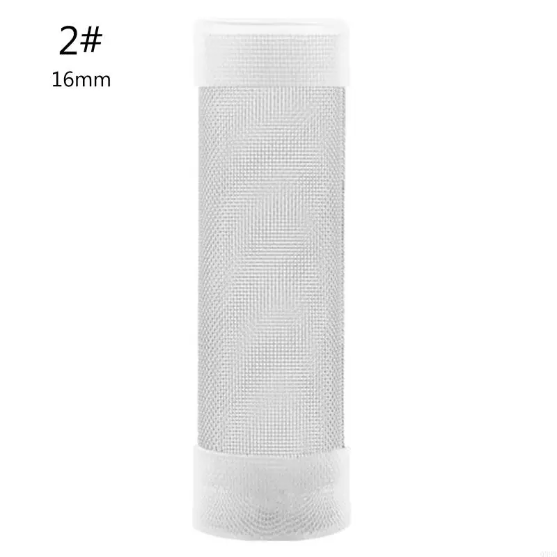 Q39b Filtro Aquarium Filtro Acquario Filtro Acquario Coperchio protezione per gamberetti Filtro in acciaio inossidabile in