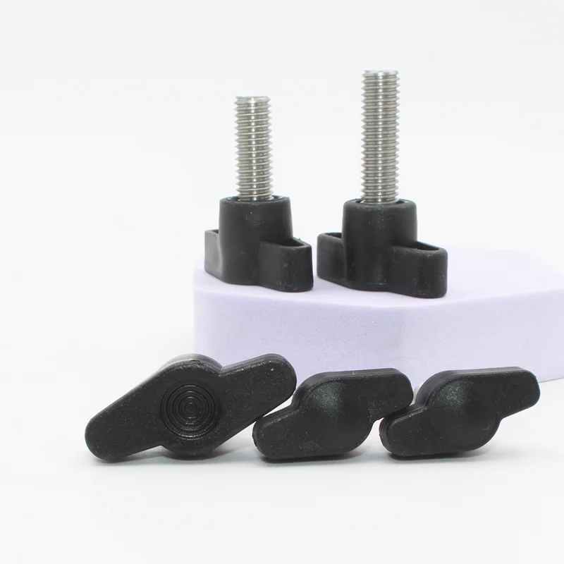 Rändel schraube Edelstahl m4 m5 m6 m8 z-förmige Griffs ch raube Hand knopf verstellbare Flügels ch rauben in Schmetterlings form für Kamera handy – Detail 7