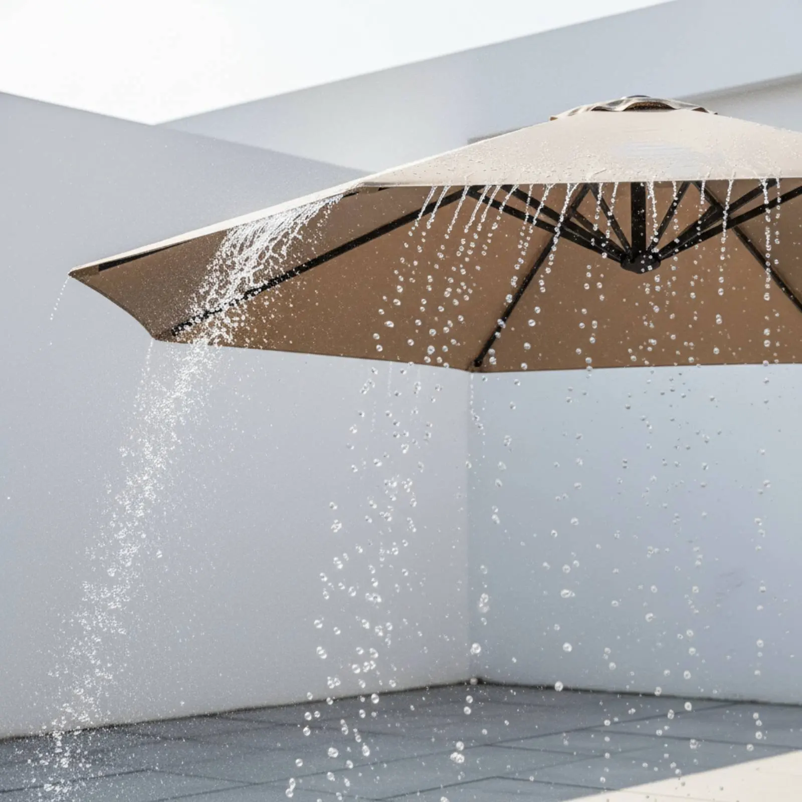 

Banana Umbrella Repair Parts Sturdy Cantilever Umbrella Replacement Parts Outdoor Sunshade Crank Mechanism Easy Installation