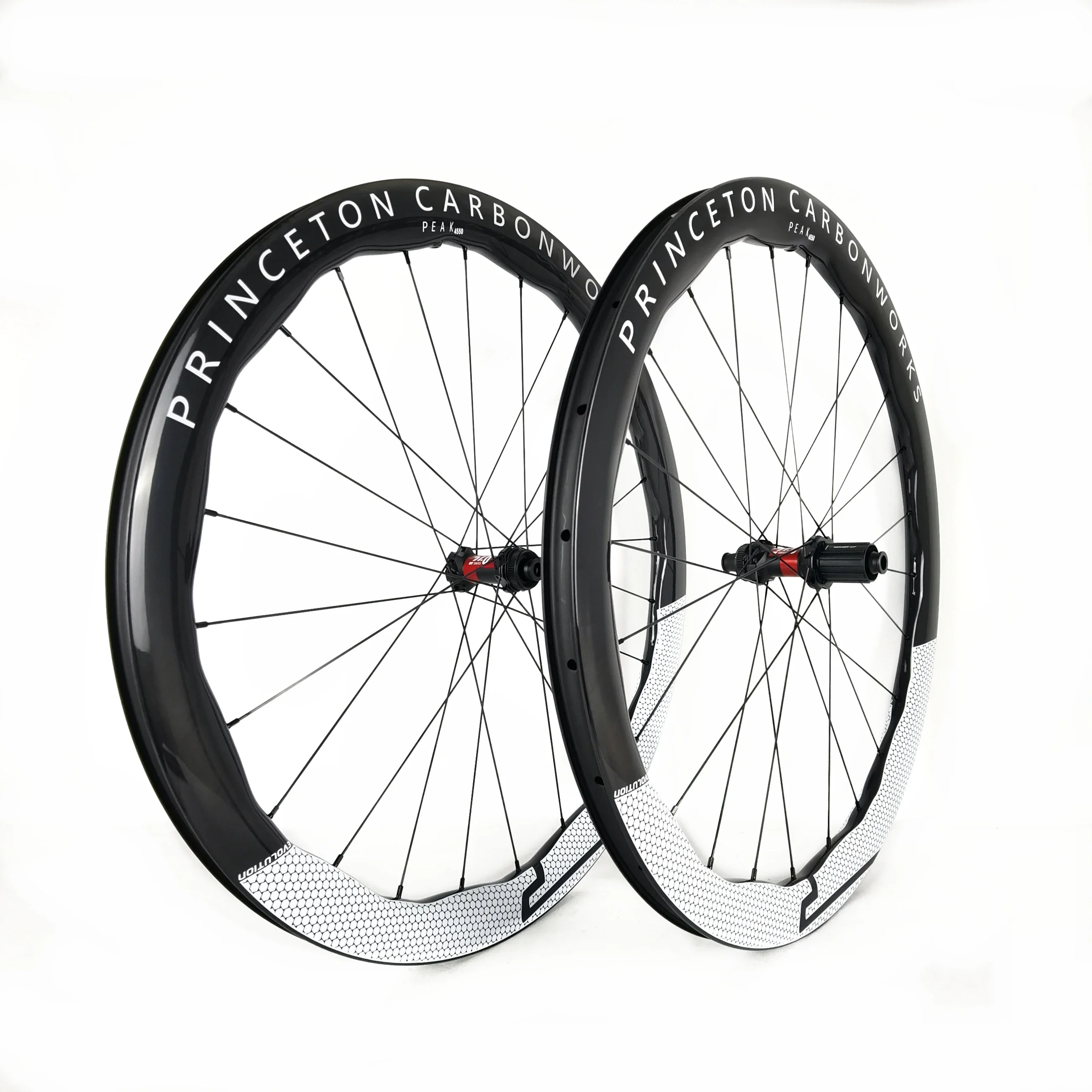 

700C Carbon Road Bike Disc Brake Wheelset Depth 6560 4550 3540 Width 28mm Clincher / Tubeless Glossy Matte DT Hub Bicycle Wheels