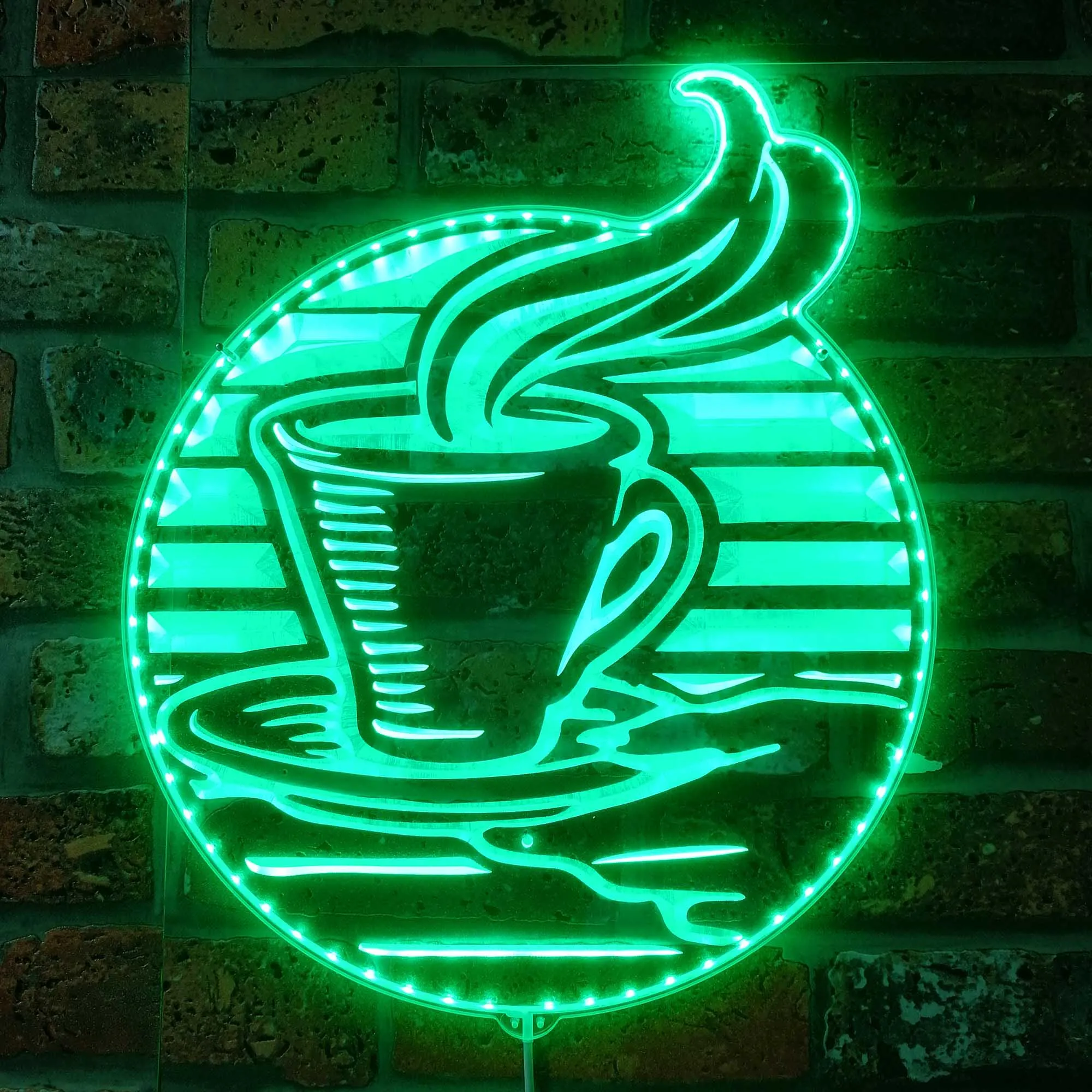 Coffee Cafe Espresso Cup Glam Led Neon Sign st06-fnd-i0214-c