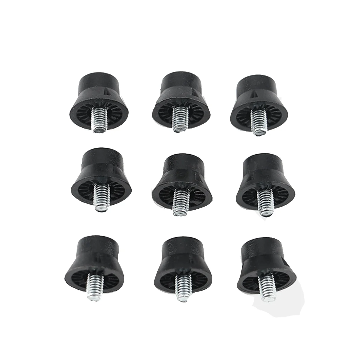 12 PCS Football Shoe Replacement Spikes 13mm Durable Football Shoe Studs for 5MM Threaded Football Shoes