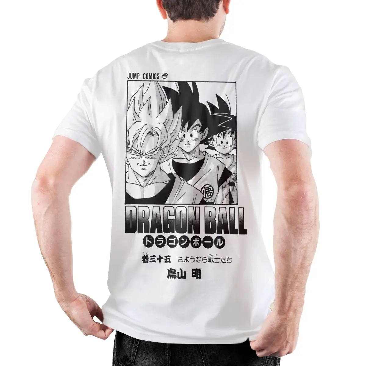 Goku D-Dragons B-Balls Z Symbol T-Shirt Men Y2K Basic Cotton T-Shirts Summer O Neck Harajuku Tees Cheap Oversize Tops