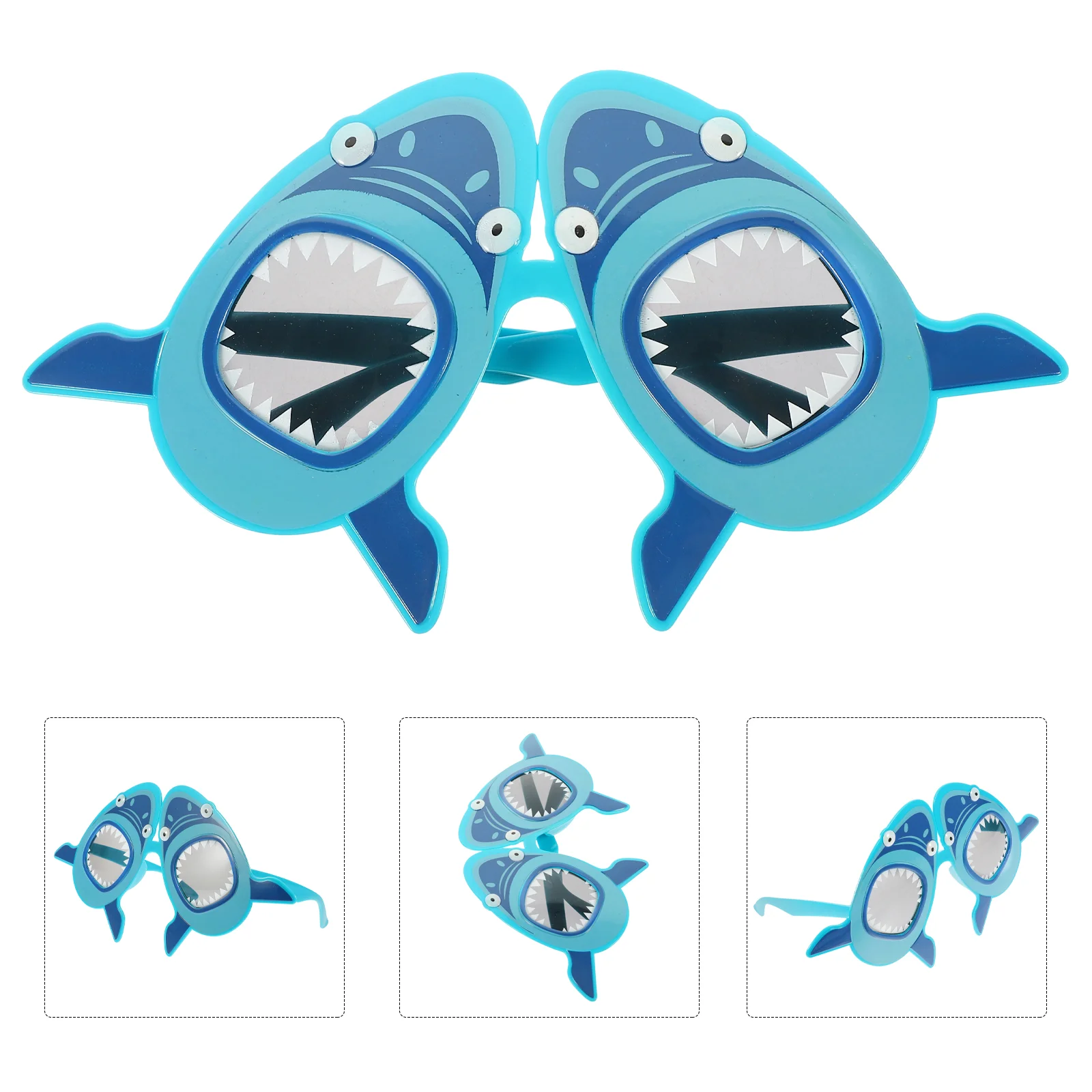 

Shark Glasses Funny Hawaiian Accessories Novelty Sunglasses for Adults Party Fashion