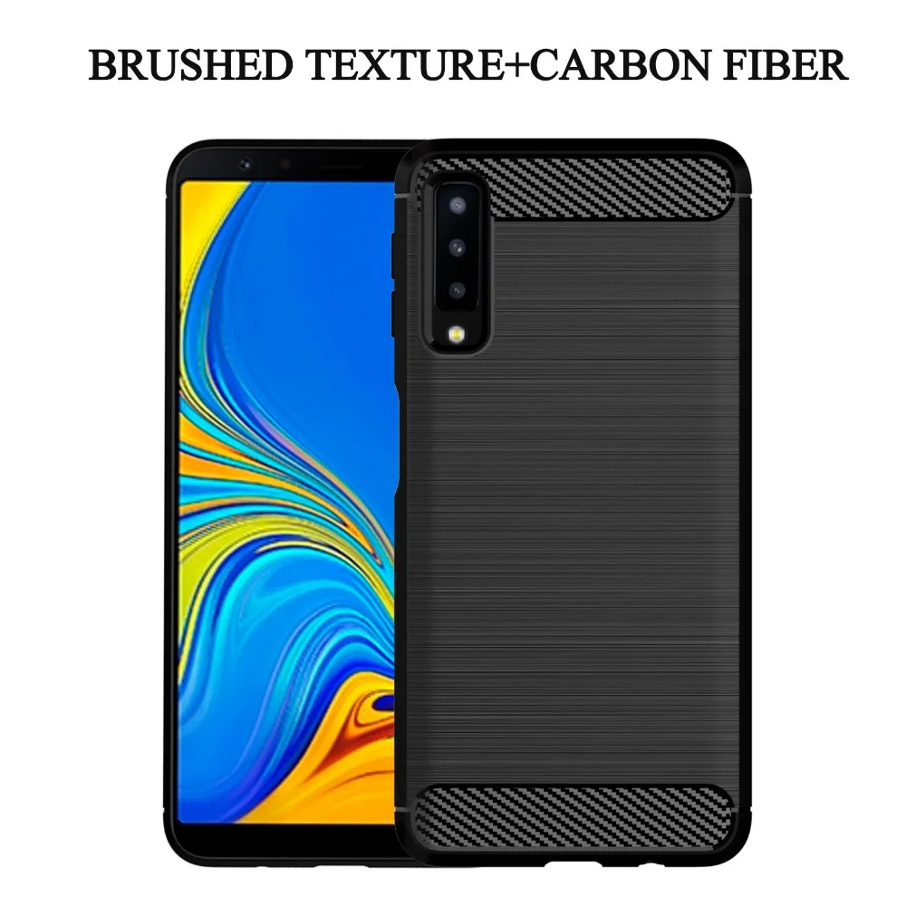 Armor Case For Samsung Galaxy A05 A15 A05S A54 A34 A24 A14 A04 A32 A22 A52 A42 A72 A53 A73 A33 A13 A23 A12 5G Carbon Fiber Case