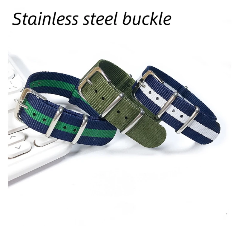 Klassisches Armband aus ballistischem Nylon für NATO-Armbänder, 18 mm, 20 mm, 22 mm, Armee-Sportarmband, Gürtelzubehör, Dropshipping – Detail 5