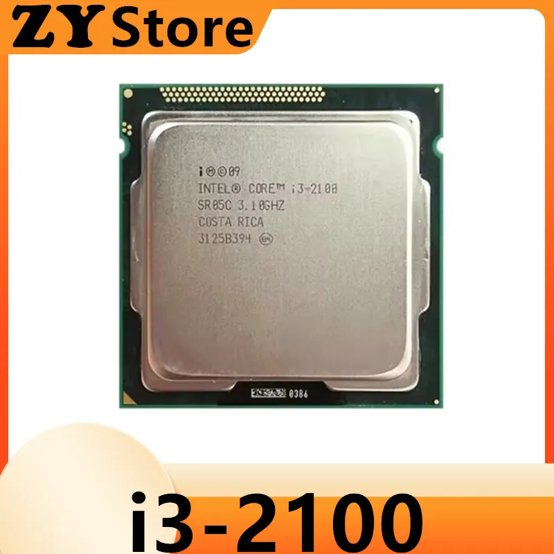 Intel Core i3 2100 3.1GHz Dual Core LGA 1155 Desktop CPU i3-2100 2 Core