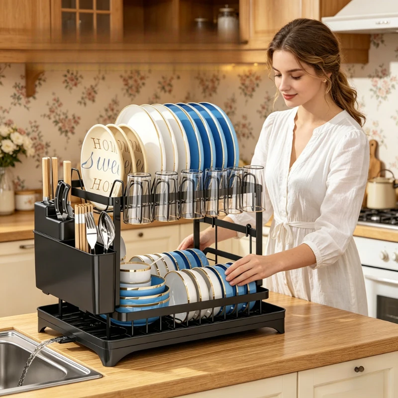 Egouttoir-a-vaisselle-mural-sans-percage-organisateur-de-rangement-de-cuisine-pour-bols-et-assiettes-pratique-pour-la-maison-et-les-fournitures-quotidiennes-de-cuisine