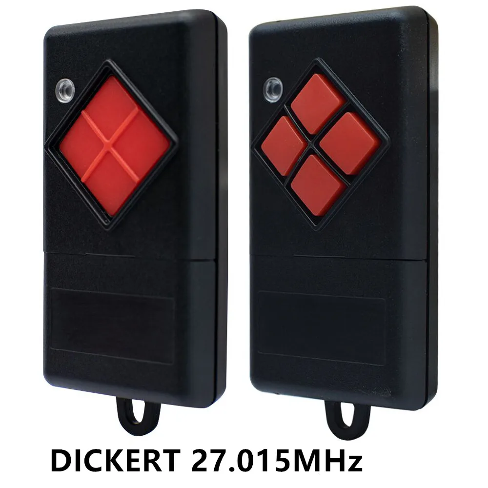 

Dickert MAHS27 MAHS27-01 MAHS27-04 27.015MHz Handheld controller Garage Remote Control 27MHz Gate Door Opener Transmitter