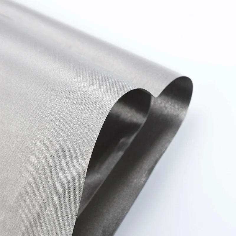 1/2/5M Silver EMF Shielding Silver Fabric Blocking RFID Anti-Radiation Wifi EMI EMP Diamond Grid Anti Demagnetization Clothing