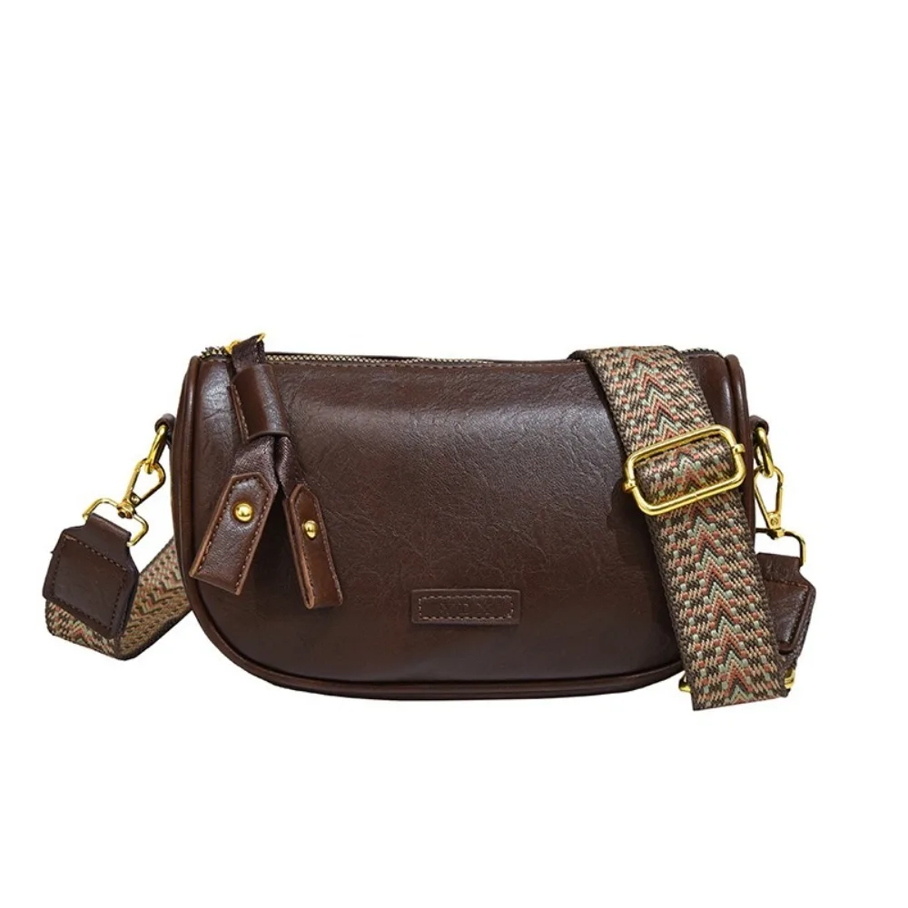 

High Quality PU Leather Ivy Bag Casual Durable Shoulder Bag Retro Pillow Bag