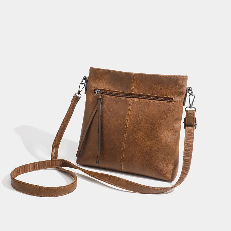 New Women Casual Retro Shoulder Bag Luxury PU Leather Ladies Crossbody Messenger Bag commuting shopping Large Capacity Tote Bag
