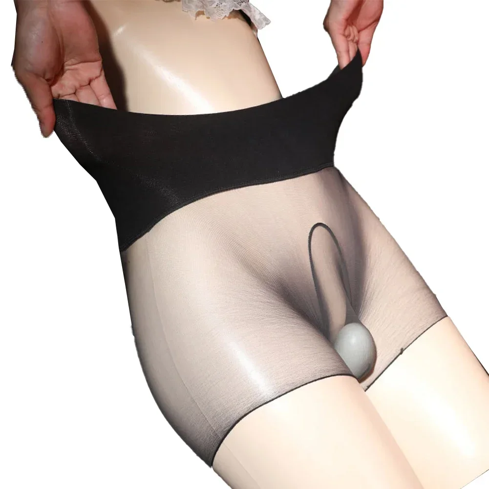 ملابس داخلية شفافة مثيرة للرجال سراويل داخلية شفافة للغاية بخصر عالٍ ملابس نوم سراويل داخلية ملابس داخلية