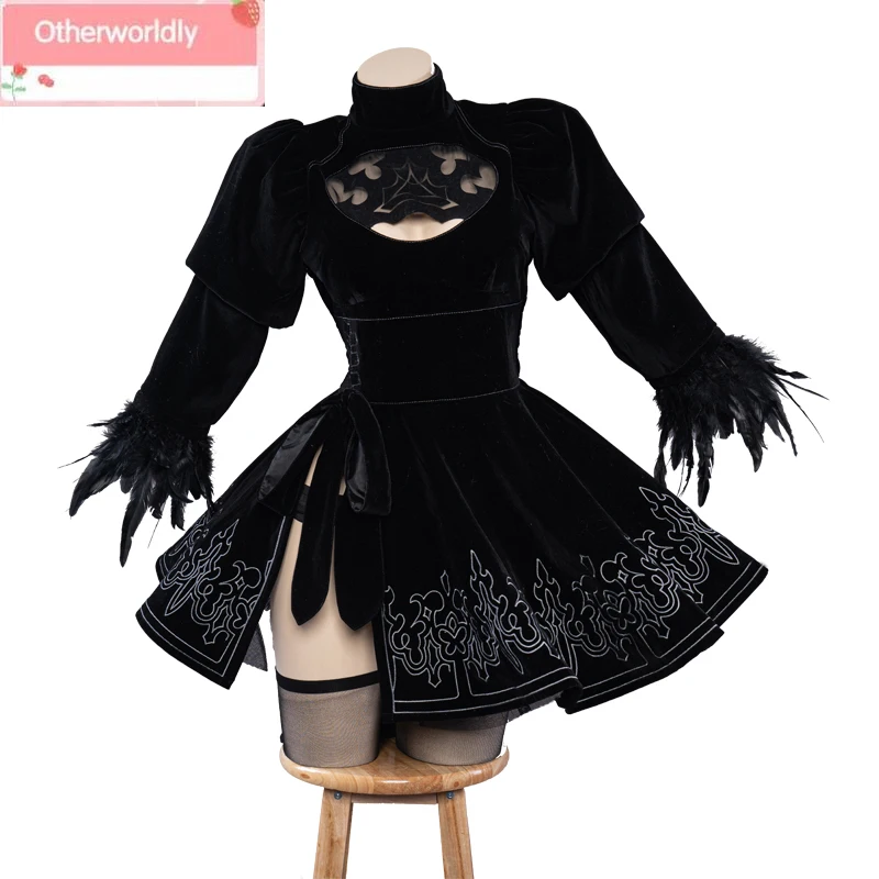 Nierr:Automataa Yorhaa 2B Cosplay Game Costume Luxurious No.2 Type B Base 2B New Custom-Made Halloween Costumes