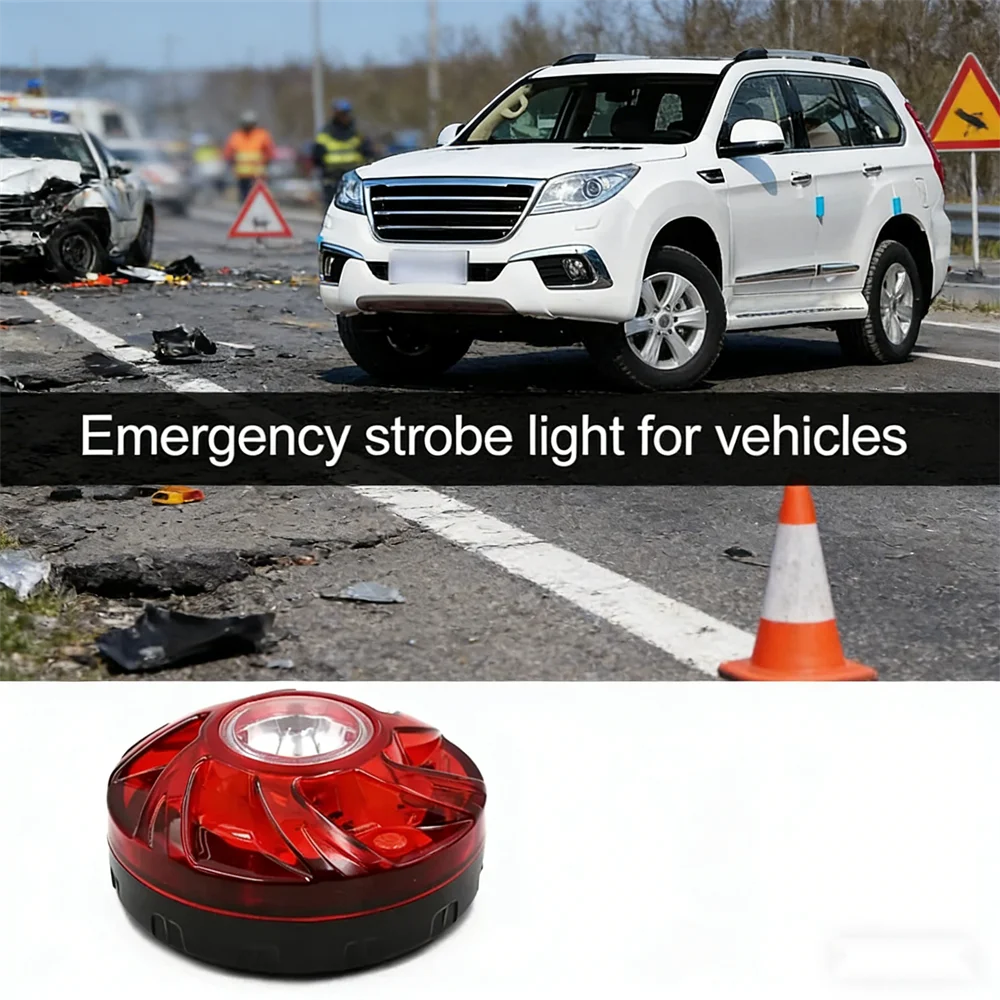 Auto-noodverlichting 2026 Nieuwste versie DGT-goedgekeurd Beacon V16 met Geolocator Onbeperkte Telefonica-gegevens tot 2038 Light V16