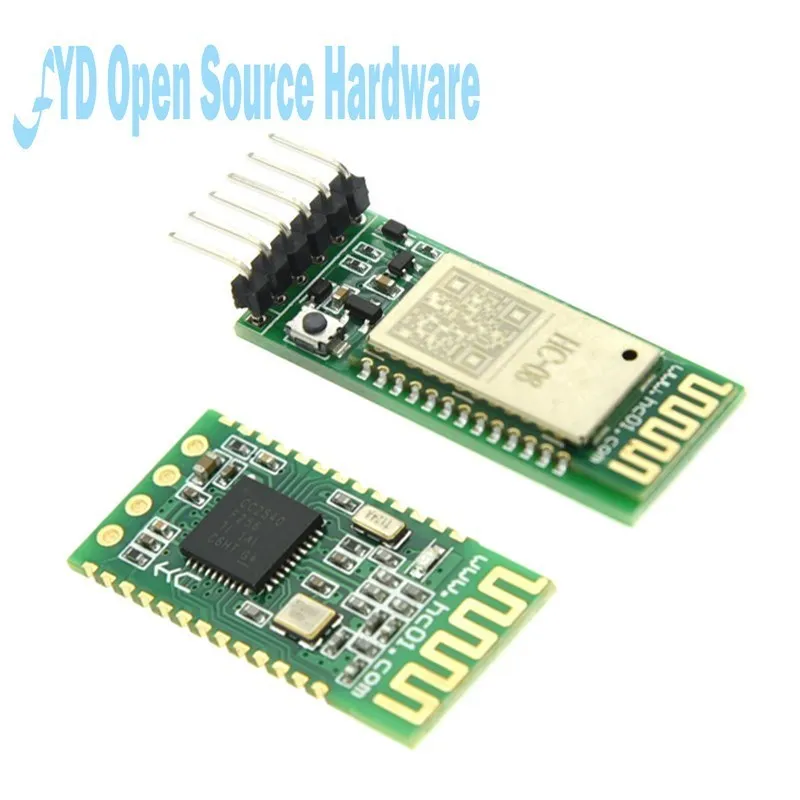 1pcs HC-08 HC08 Serial Port Module Wireless Bluetooth-compatible 4.0 RF Transceiver Support 9600bps Low Power Microcontroller 