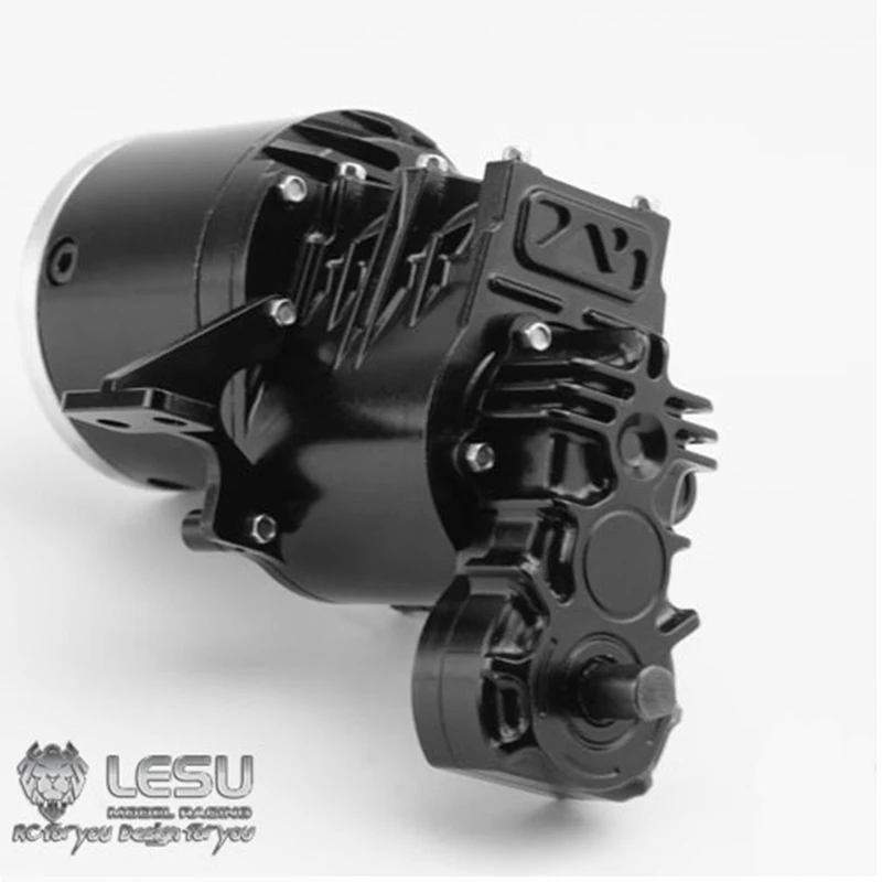 For Tamiya Truck Gearbox 1/14 RC Trailer Planetary Gearbox F-5016 High Torque Second Gearbox with Transfer DIY Car Accessories