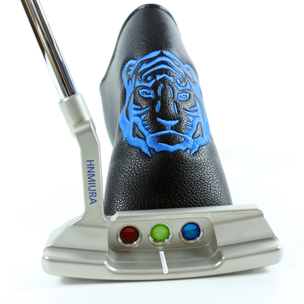 مضرب الأسد الأزرق ثلاثي المقاسات (431 ستانلس ستيل + قبضة مطاطية) | أوزان مزدوجة قابلة للتبديل | قبضة نمط العلم الوطني | 33 #3