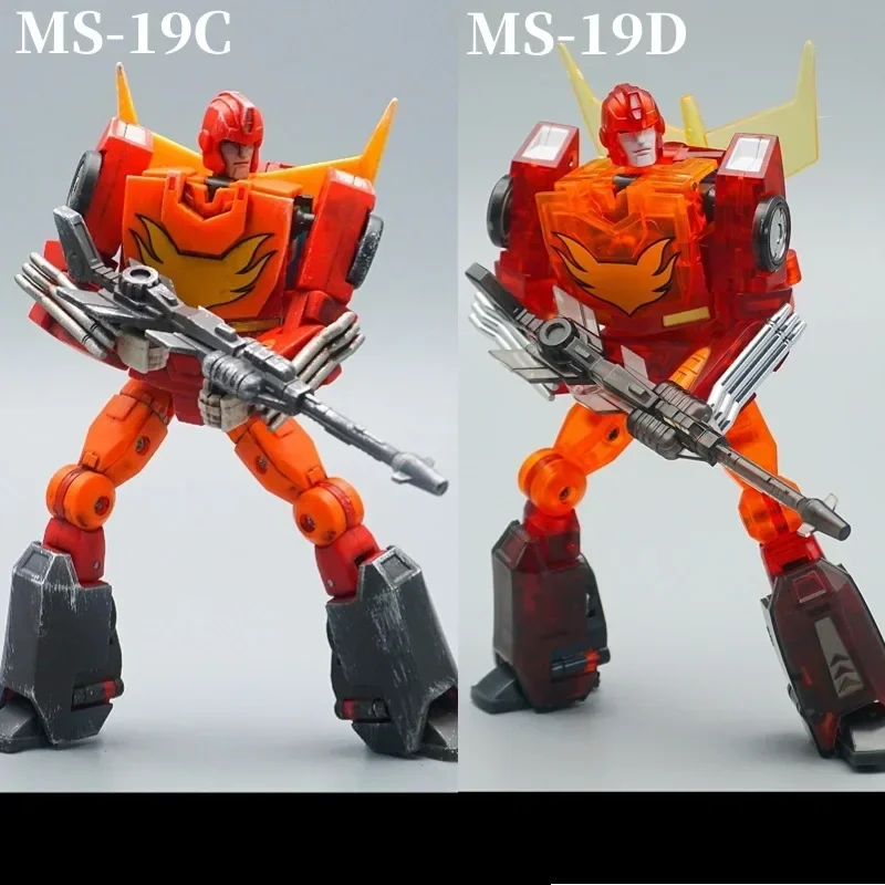 

MechfansToys Transformation MFT MS-19C Damaged version MS-19D Transparent version MS-19E Rodimus Prime Action Figure