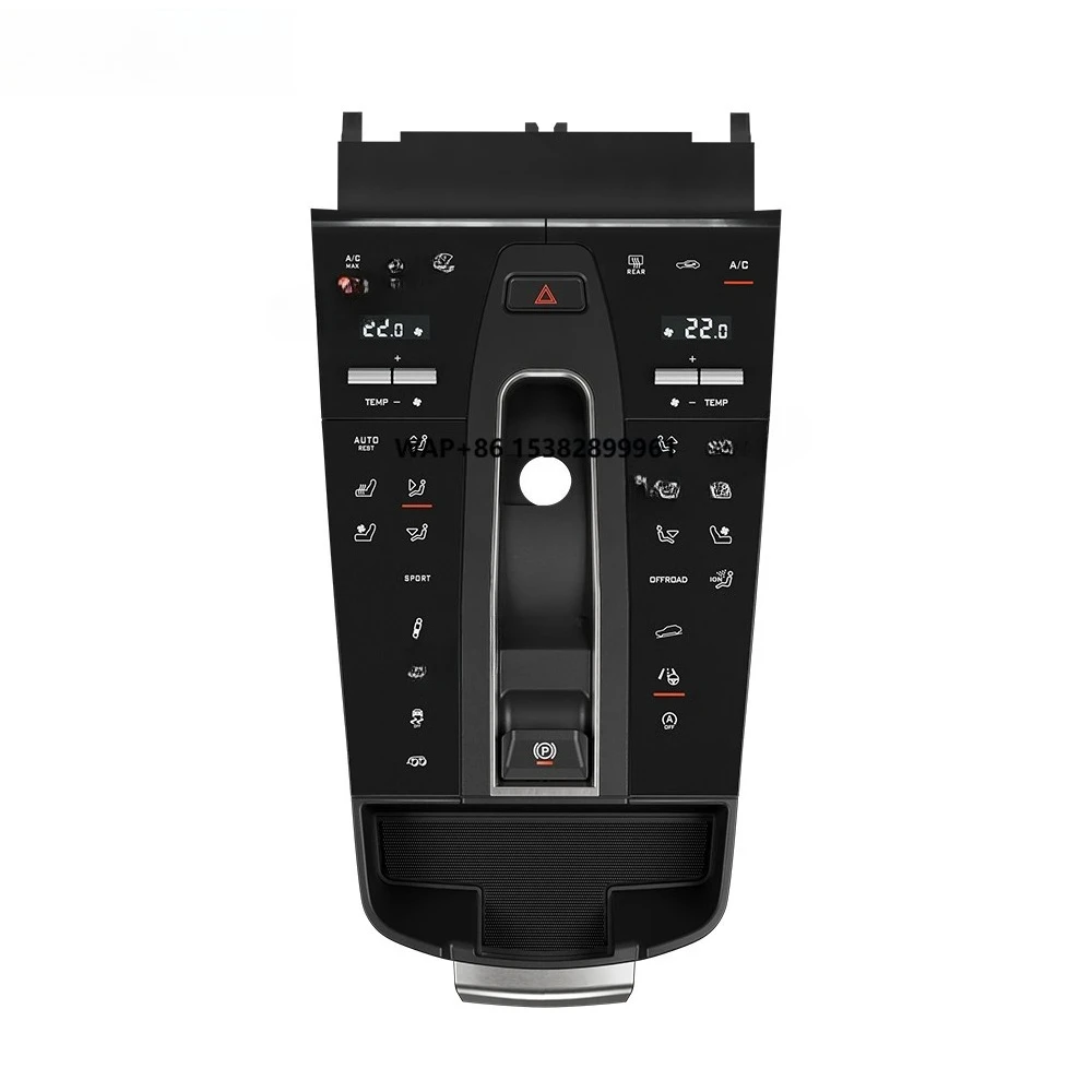 Navihua Auto Meter New Upgrade Console Control Center Panel LCD Touch Panel Car Interior Saddle Plug Play for Porsche Macan