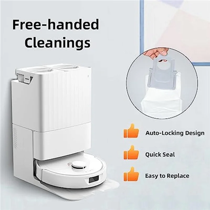 A24P stofzuiger vervangende onderdelenset voor Roborock S8 Maxv Ultra-16PCS inclusief borstel, stofzak, filter, dweildoek