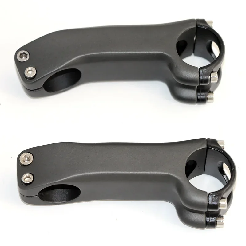 Unmarked, full carbon fiber handle vertical highway mountain bike riser plus or minus -6 ° -17 degrees handle vertical negative