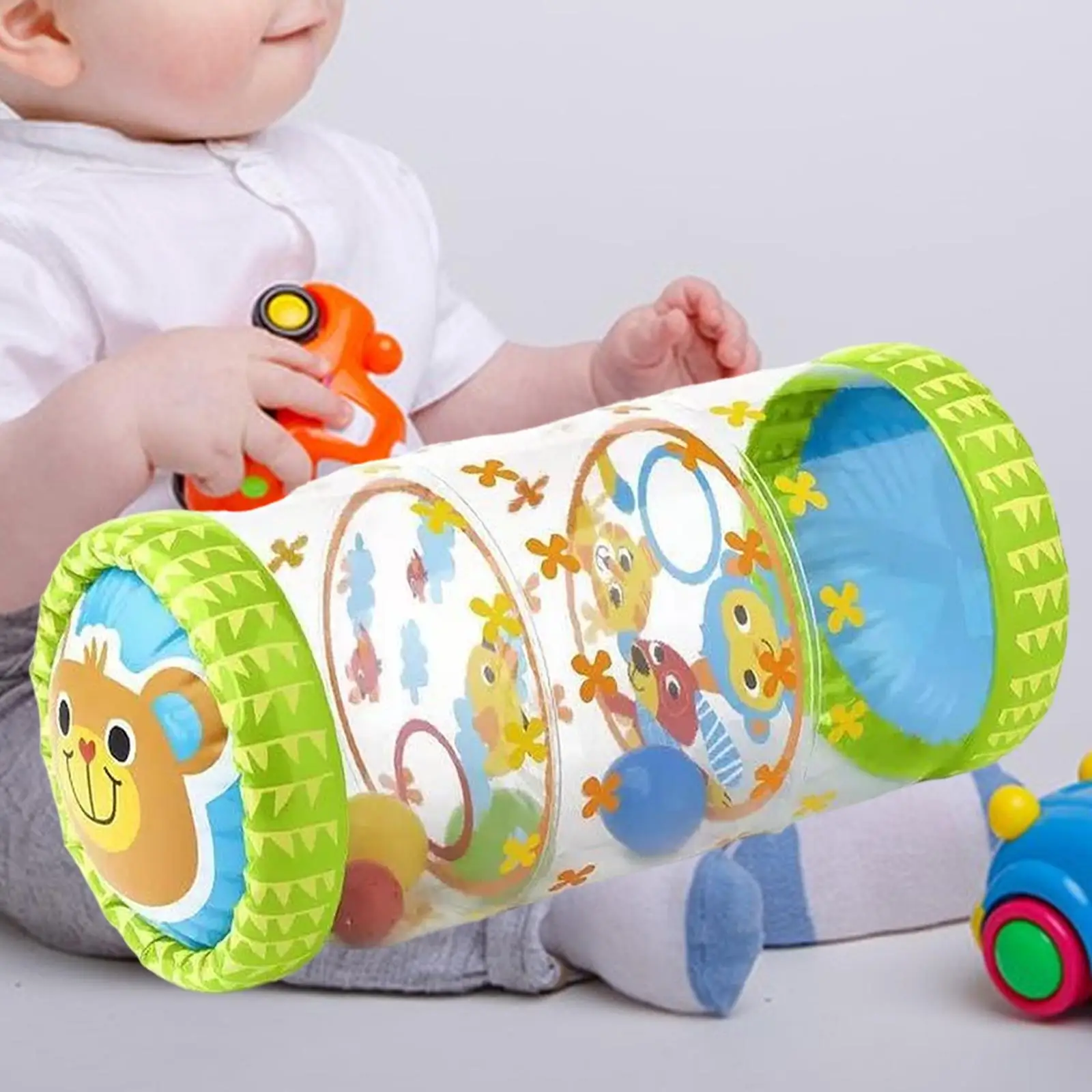 Baby Crawling Roller Toy PVC Walking Baby Toy for Kids Beginner Boy Grils