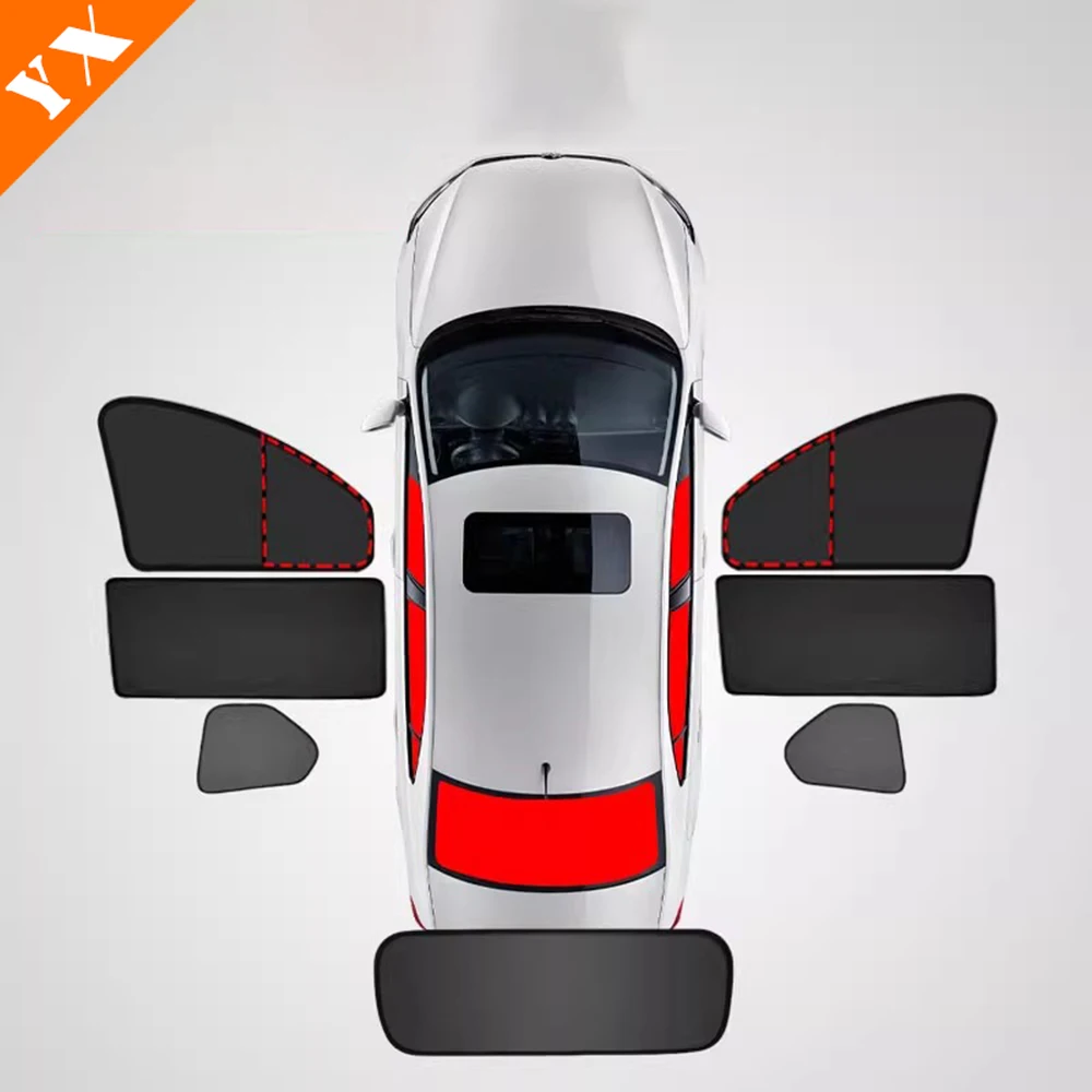 

For Jetour dashing 2024 2025 2026 Car Sunshade Thermal Insulation,Non Transparent Sunshade,Side Window Sun Protection