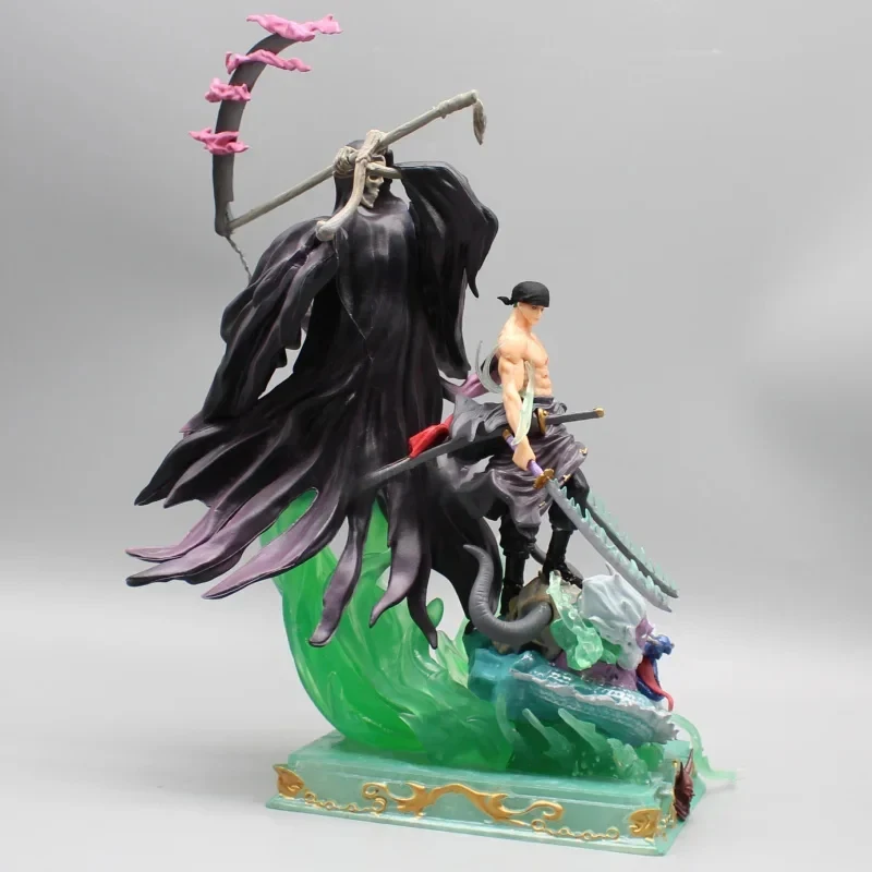 Jeden kusu zoro anime cifra mrtvý roronoa zoro 23cm akce figurka pvc bh sochu modelka panenka sbírání pokoj dekorace hračka dárky