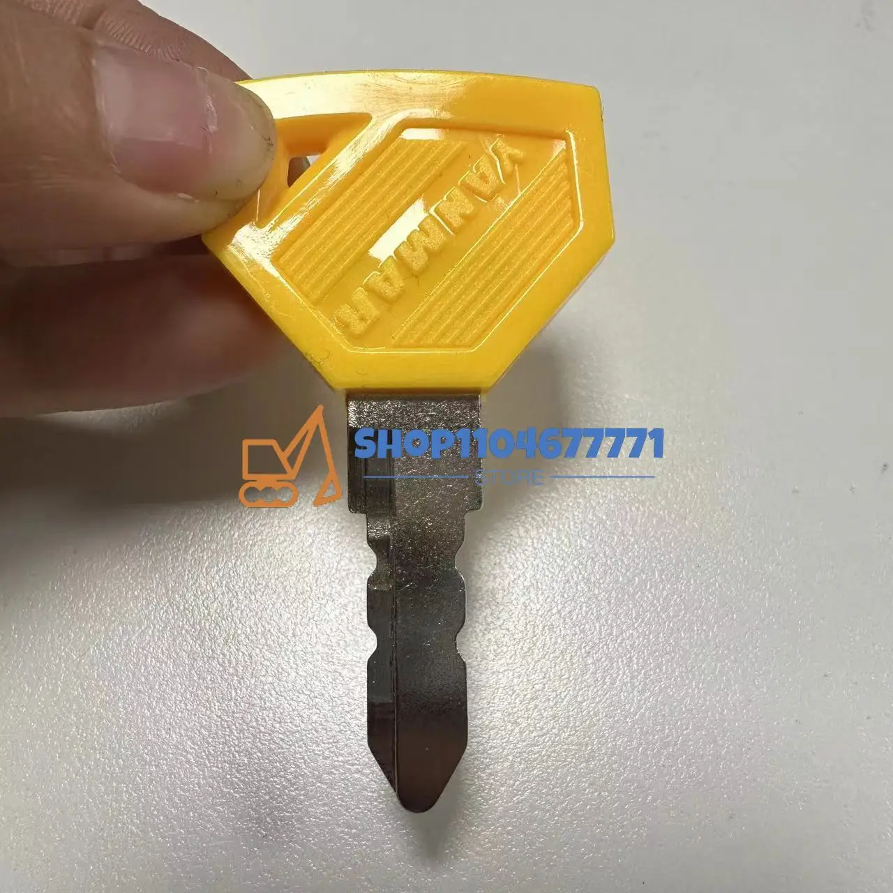 10 шт. 52160 Ключ зажигания 198360 -52160 для машин Yanmar, экскаватор, грейдер, демпфер SC2400 SC2450 EX2900, трактор John Deere