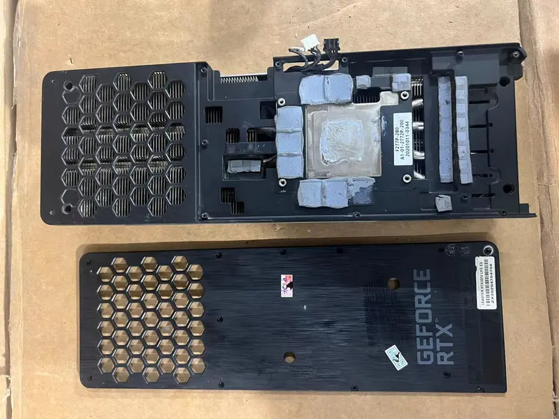 Original Radiator Cooler for Leadtek RTX3070 Graphics Video Card with Backplate