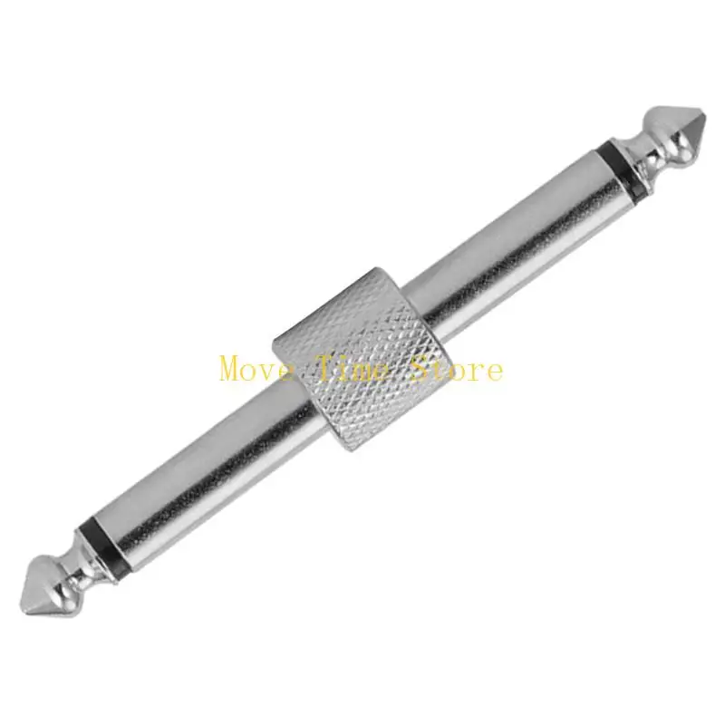 92ME 1/4 Coupler Plug Adapter Straight Connector for Guitar Effects Pedalboard