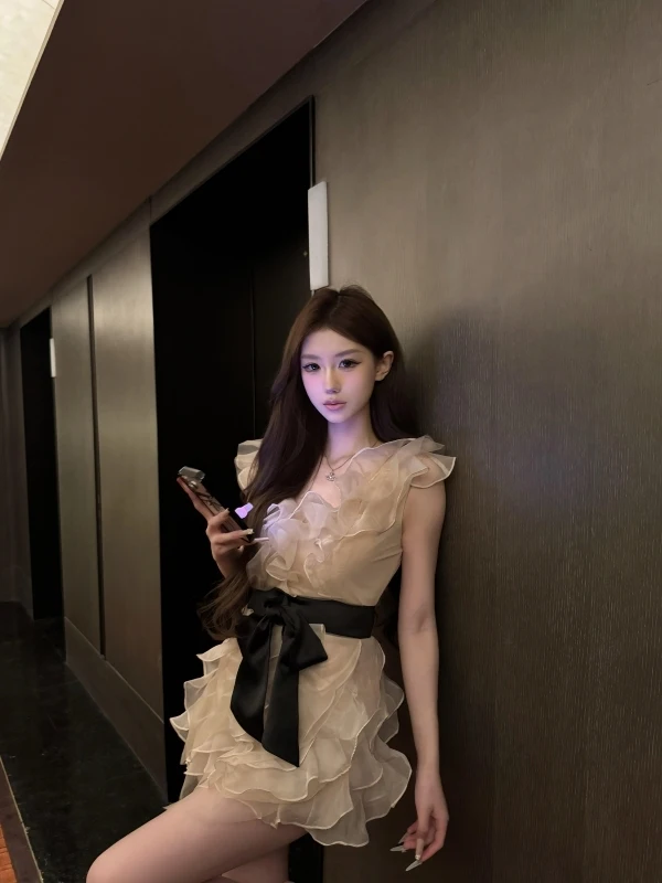 

Розовое платье в стиле принцессы: красивое, уникальное летнее платье для маленьких девочек с завышенной талией, кружевной отделкой и юбкой А-силуэта во французском стиле