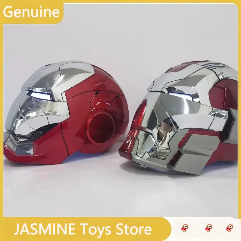Neuer Verbesserter Iron Man Mk5 Pro Max Helm Sprachgesteuerte Automatische Gesichtsmaskenöffnung Sammlerstück Cosplay-Requisite Fortschrittlicher Helm