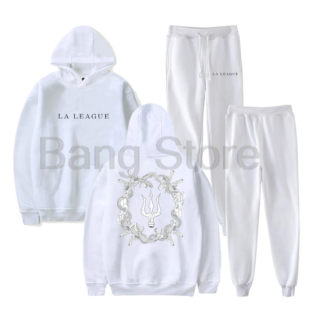 

Werenoi Merch Hoodie Unisex Jogger Pants Fashion Two Piece Set Women Men Sweatsuits