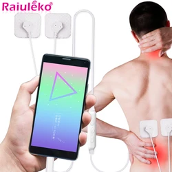 Tragbare Mini Zehn Handy Control Pulse Körper Massager EMS Muscle Stimulator Akupunktur Elektrische Nerven Therapie Maschine