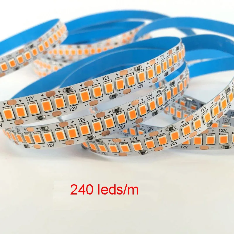 10pcs 12V 12cm 24cm 36cm 50cm 1m 2m 5m Orange Amber LED Flexible Strip Soft Tape 240 leds/m 1700k 1800k 1900k 2000k Logo Shop