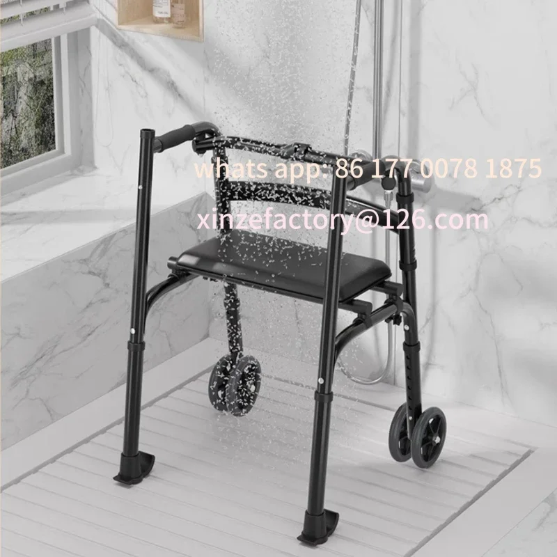 Customizable Walking Aid for The Elderly, Rehabilitation Cart for The Elderly, Walking Cane, Roaming Walker, Multi-functional