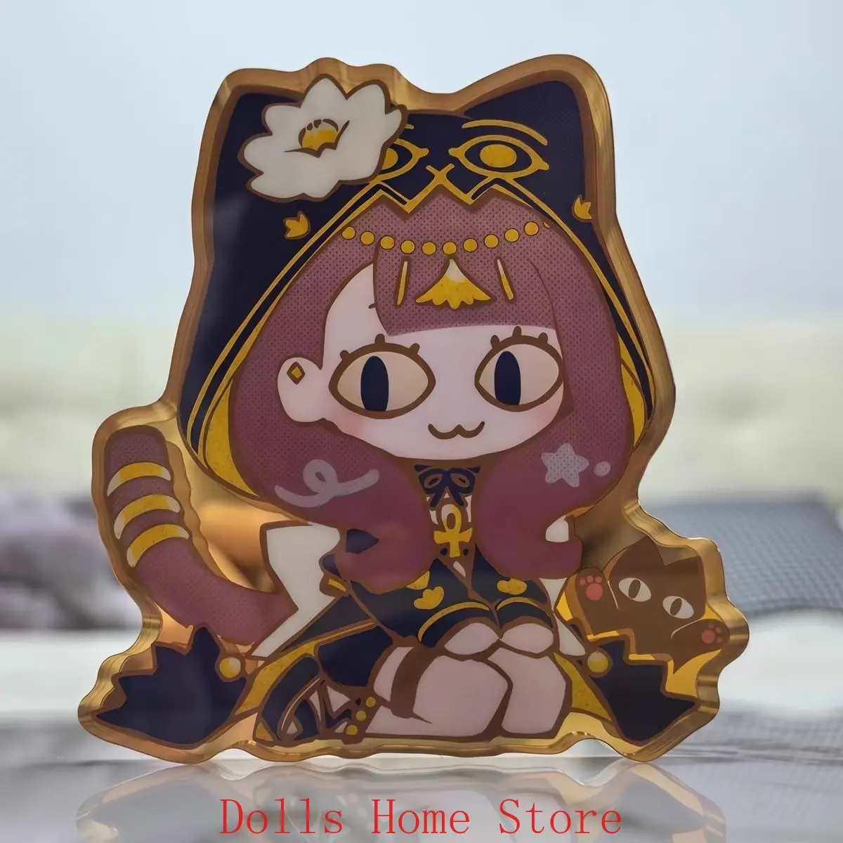 

Акриловая фигурка-стенд Arknights Pepe: Аниме-персонаж из игры, украшение для рабочего стола, подарок на Хэллоуин, для косплея